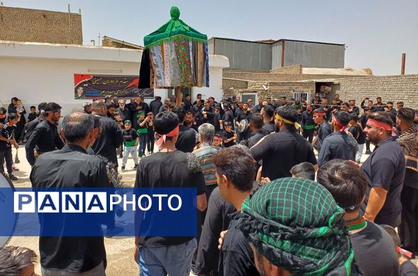 عزاداری در روستای مومن آباد قم