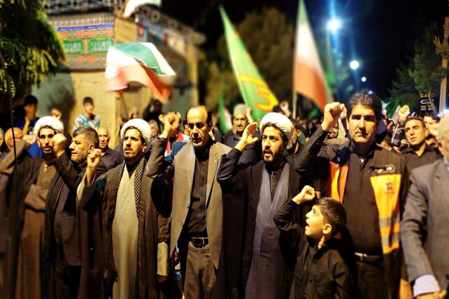 مارگون در شب چهارم محرم غرق در ماتم و عشق حسینی شد