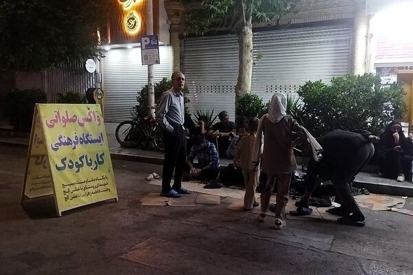 موکب واکس صلواتی روستای باغشن گچ نیشابور در صدمین شب 