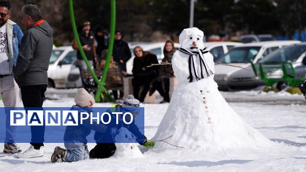 جشنواره آدم برفی در ارومیه
