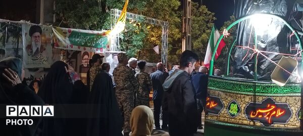 تجدید پیمان مردمان کوی یکن آباد با ایران جان