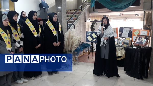 مراسم سوگواری شهید مجاهد سید حسن نصرالله در ناحیه ۷ مشهد