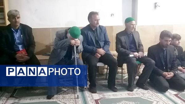 مراسم ترحیم دو قاضی خوشنام کهگیلویه و بویراحمد در دهستان کریک