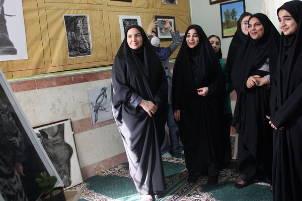 جلوه خلاقیت دانش‌آموزان بنت‌الهدی در هفته «ماها»