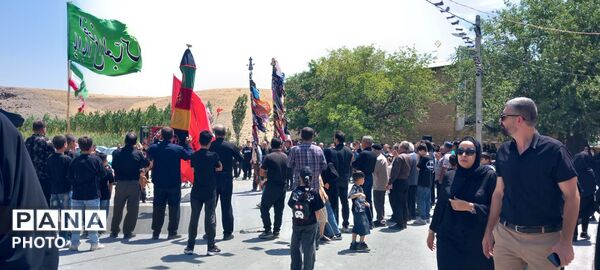 عزاداری اربعین در روستای درویشان