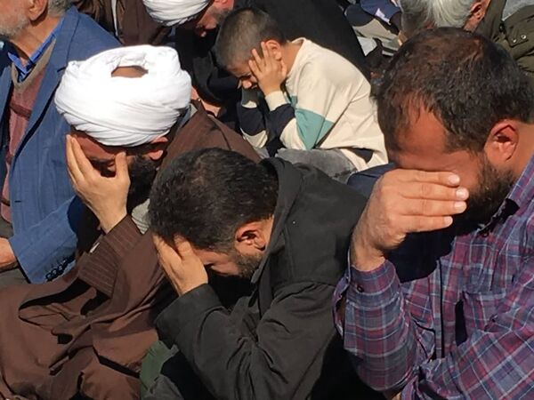 اقامه نماز باران در گلستان شهدا اصفهان به امامت  حضرت آیت‌ الله مهدوی