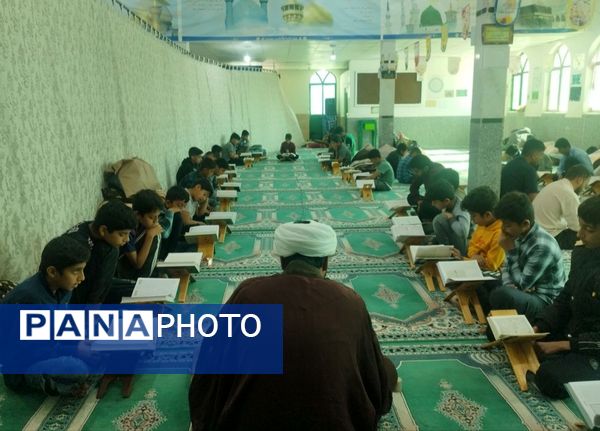 فعالیت گسترده دانش‌آموزان در ایام البیض