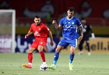 برتری استقلال مقابل تراکتور در نیمه اول سوپرجام/ سانتر رامین،‌ گل روزبه