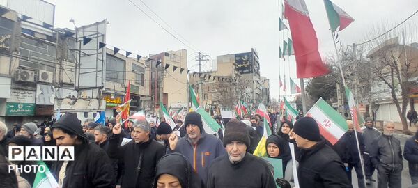 اجتماع بزرگ مردم کرج در راهپیمایی روز قدس