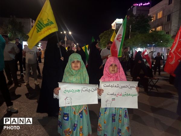 شبی با جنس همدلی در بلوار فضل نیشابور