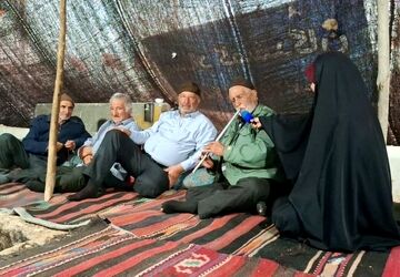 حضور پرشکوه عشایران شهر کلاته رودبار در دومین کنگره سه هزار شهید استان سمنان