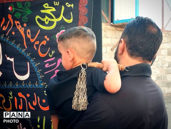 شهداد غرق در شور حسینی