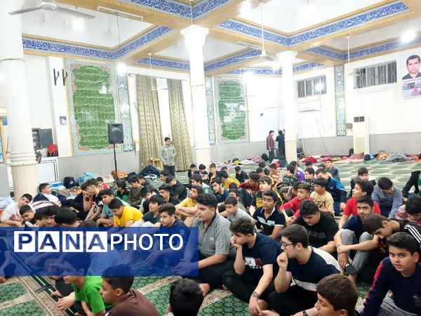 دانش‌آموزان بهبهانی اینبار پای درس عدالت طلبی و فداکاری علی(ع)