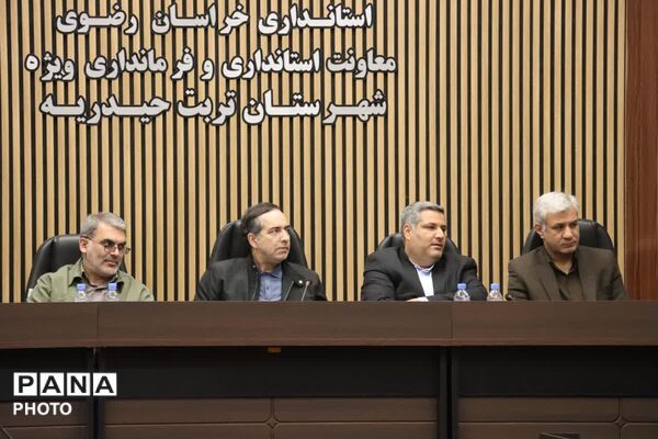 نشست معاون وزیر فرهنگ و ارشاد اسلامی با جامعه هنری تربت حیدریه 