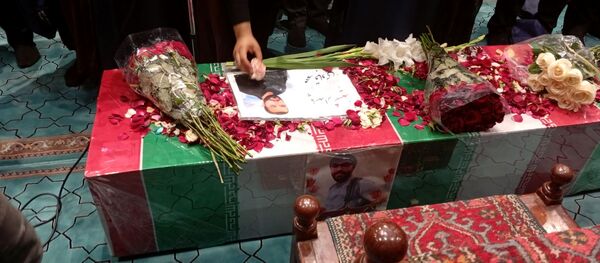 تشییع باشکوه پیکر بسیجی شهید در حمله رژیم صهیونیستی؛ مردم با فریاد مرگ بر اسرائیل وداع کردند