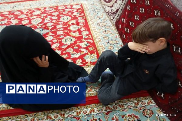 اجتماع عزاداران شهدای راه خدمت در مسجد جامع شهر بار 