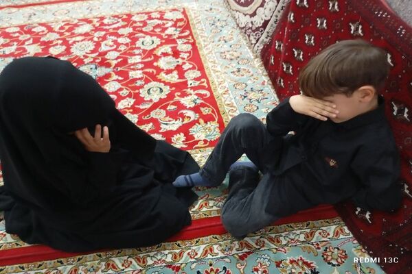 اجتماع عزاداران شهدای راه خدمت در مسجد جامع شهر بار 