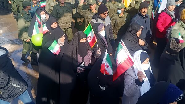 راهپیمایی ۲۲ بهمن در نیشابور 