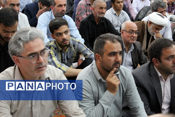 برگزاری سی و هفتمین یادواره شهدای شهر درق