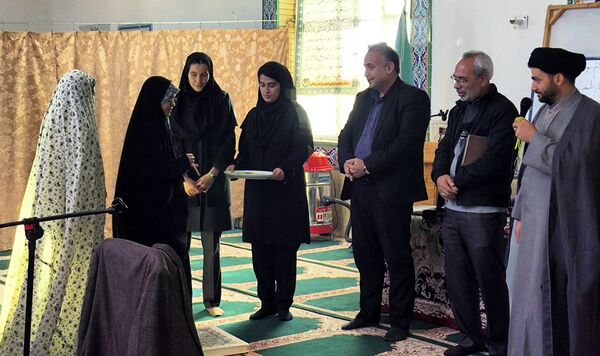 اعتکاف دانش آموزی در مساجد شهرستان مانه 