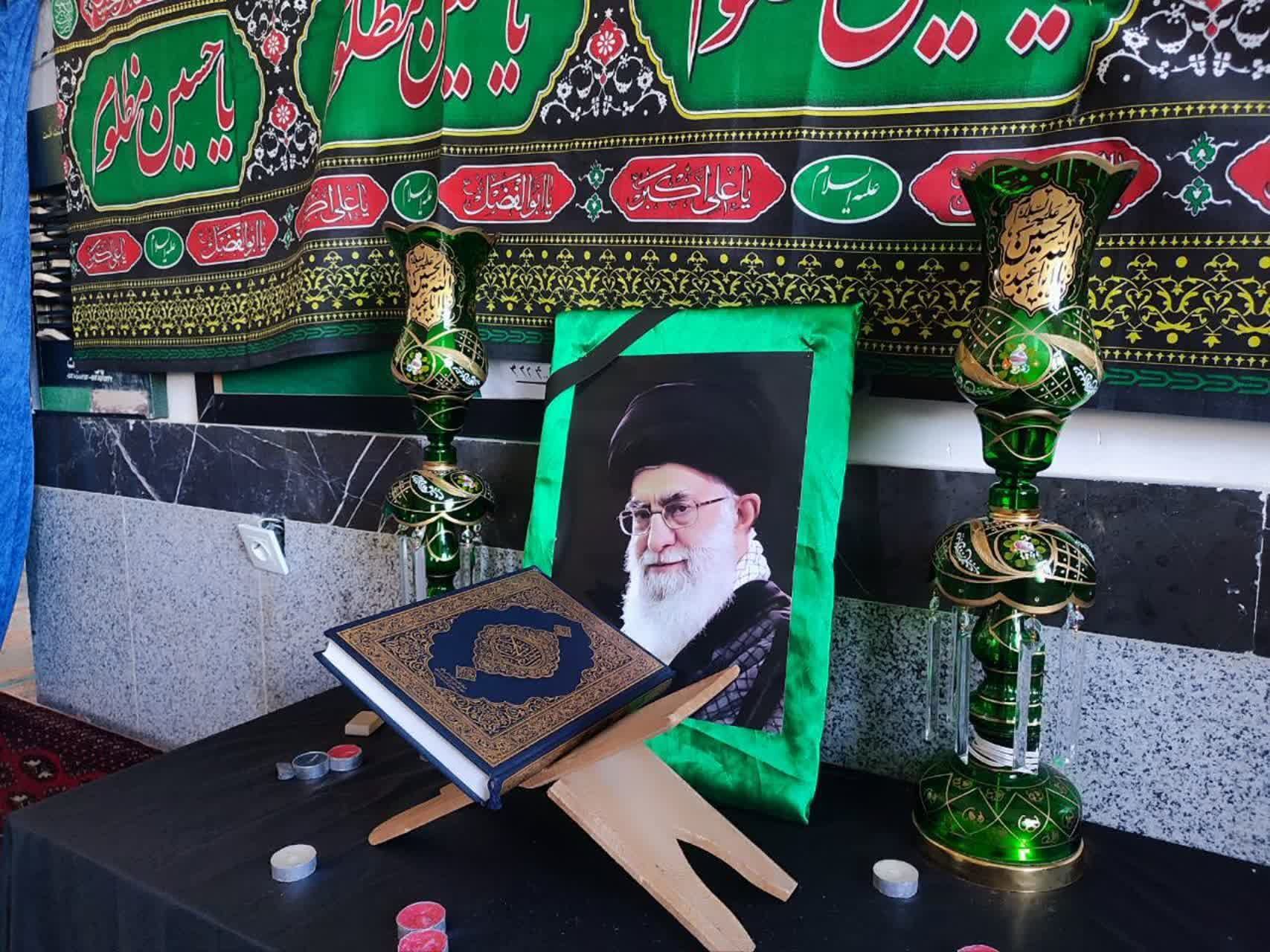 اتحاد مقدس البرزی‌ها در مراسم رهبر شهید انقلاب
