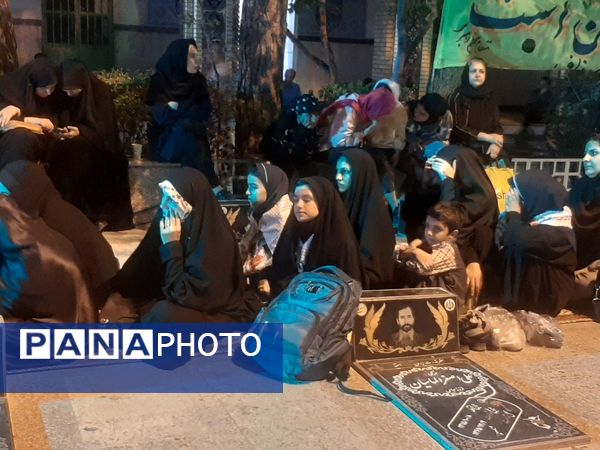 مراسم مهمانی شهدا در گلزار شهدای بهشت فضل نیشابور 