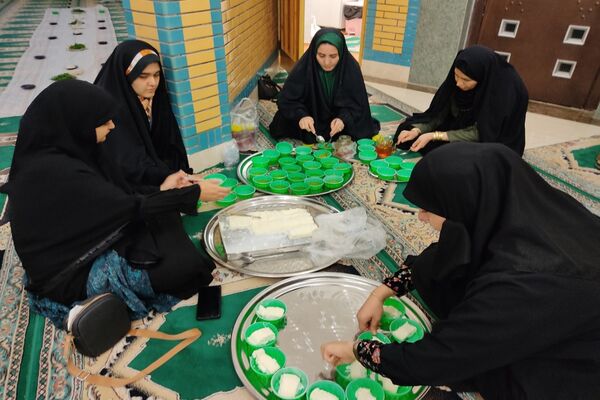 دومین روز مراسم اعتکاف در مسجد امام حسن مجتبی (ع) اردبیل