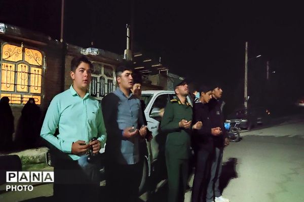 هفتاد و ششمین شب از اجتماعات خیابانی در حسینیه شهدای شهر بار