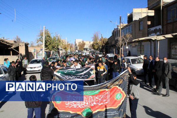 دسته عزاداری نوگلان فاطمی در شهرستان بن 