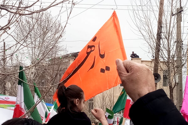حضور پرشور مردم کرمانشاه در راهپیمایی ۲۲ بهمن