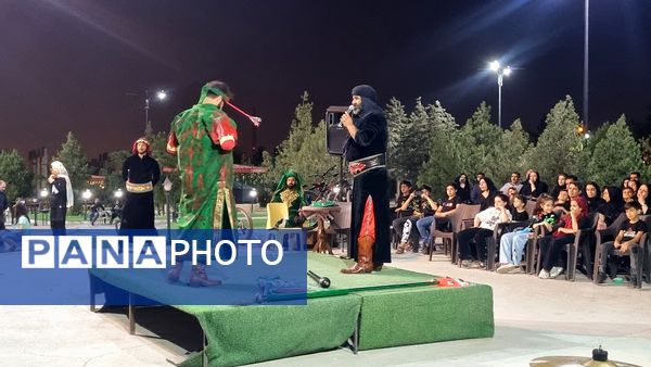 تعزیه خوانی در شهرک شهید بهشتی منطقه ۱۴ تهران در شب‌های محرم