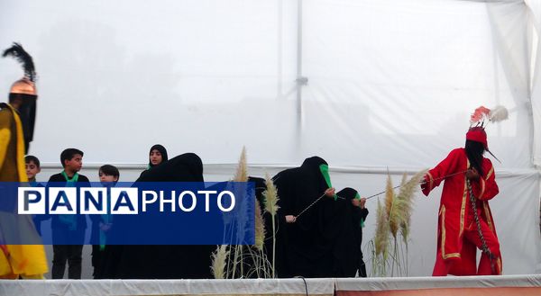 مراسم زیارت عاشورا و تعزیه خوانی سرور و سالار شهیدان در نیشابور