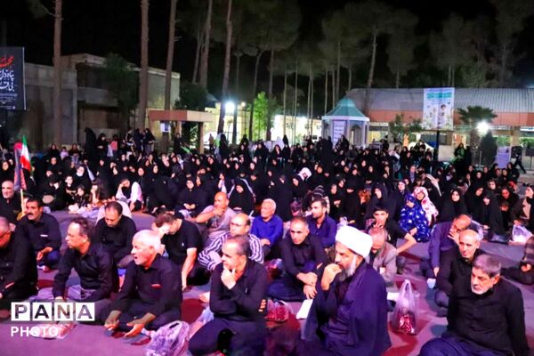 عزاداری شب هفتم محرم در امامزاه عمادالدین رباط‌کریم