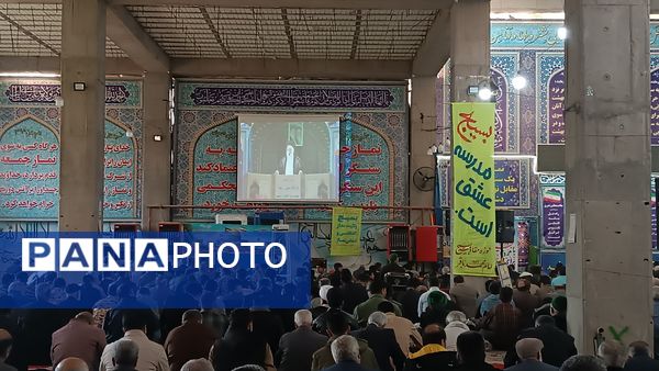 نماز عبادی سیاسی جمعه در هفته بسیج مستضعفین در نیشابور 