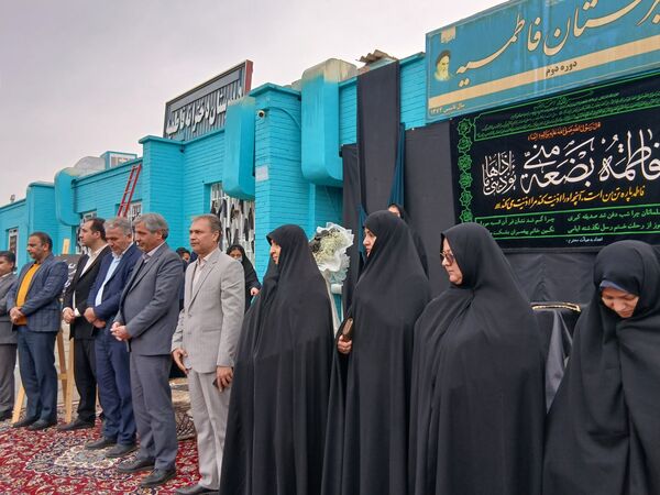 مراسم شهادت حضرت ام البنین در دبیرستان فاطمیه 