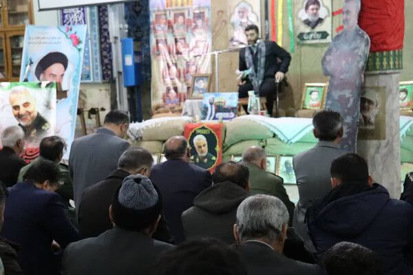 مراسم گرامیداشت دهه بصیرت در روستای جعفرآباد قم
