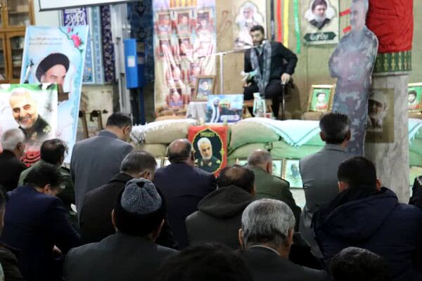 مراسم گرامیداشت دهه بصیرت در روستای جعفرآباد قم