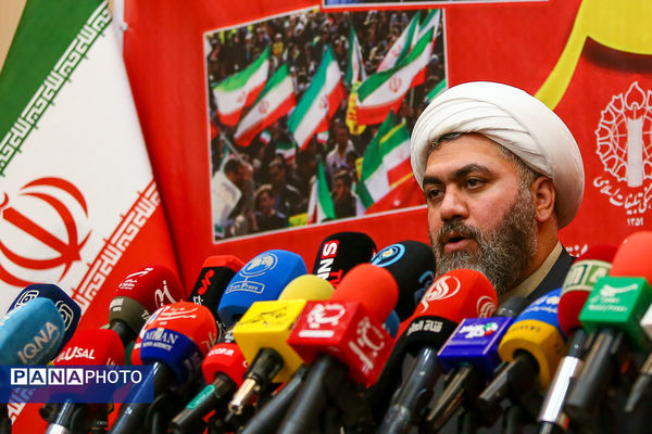 نشست خبری مراسم راهپیمایی ۲۲ بهمن