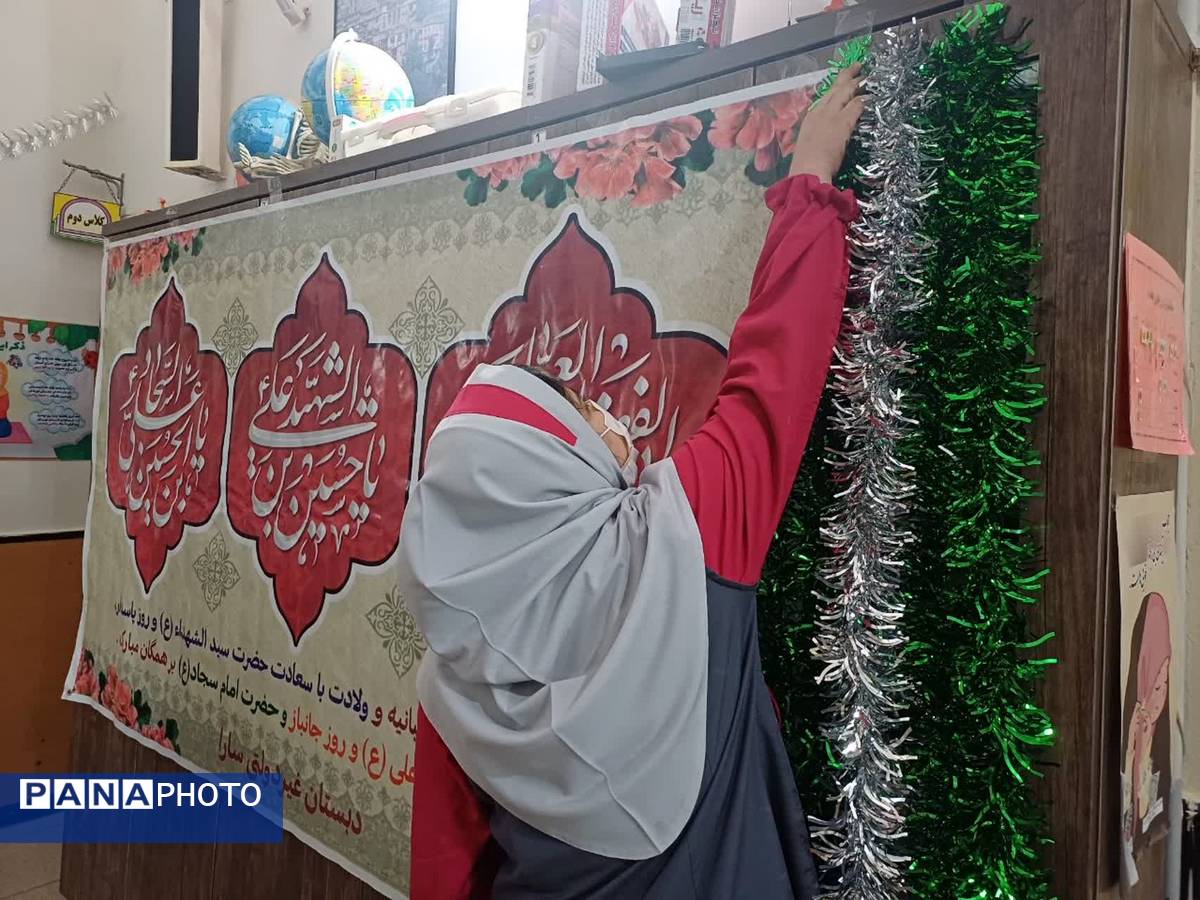 حال و هوای مدارس ملارد در ایام الله دهه فجر و اعیاد شعبانیه 