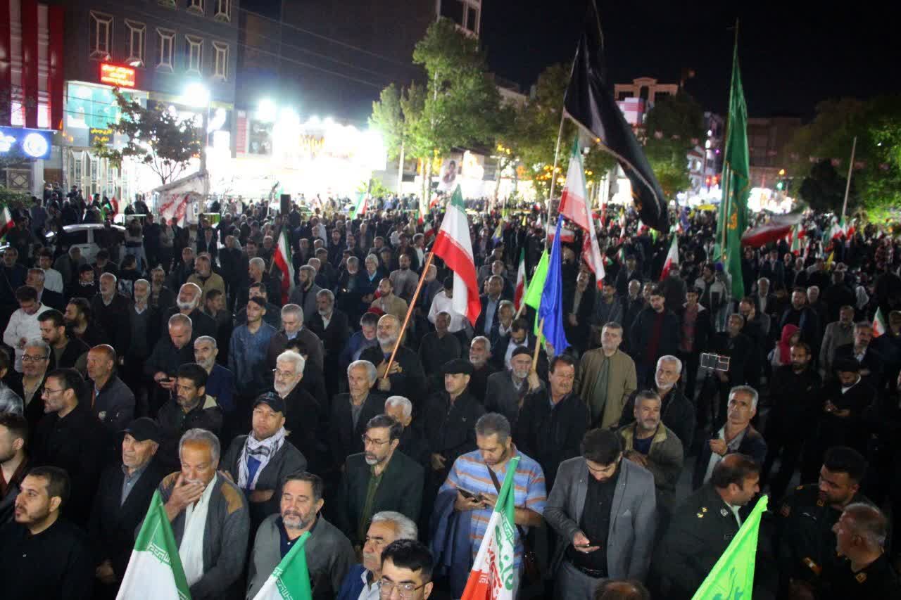 مردم ساوجبلاغ بار دیگر حماسه آفریدند