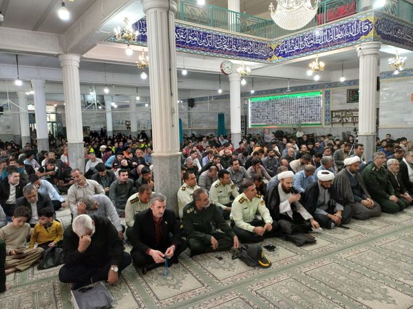 مراسم باشکوه یادواره شهدای شهرستان اسدآباد