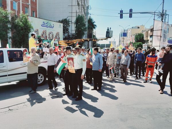 راهپیمایی روز قدس در بوشهر 