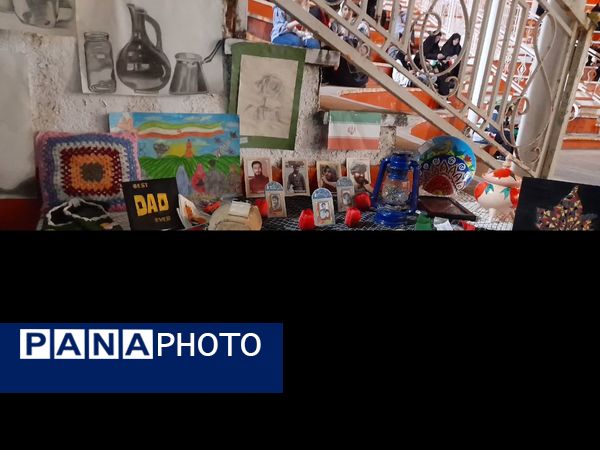 نمایشگاه دختران آفتاب در دوره اردوهای متمرکز شهر تهران