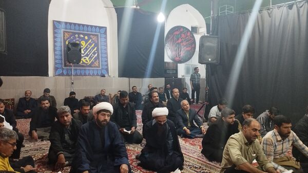 مراسم ترحیم شهادت شهید سید حسن نصرالله در خلیل‌آباد 
