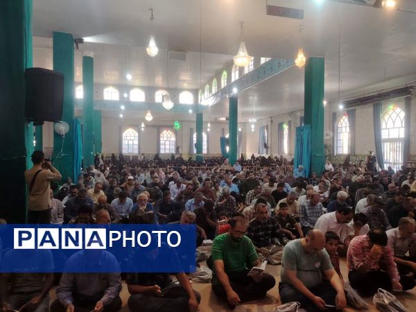 مراسم روح بخش دعای پرفیض عرفه در آستان مقدس حضرات سیدان الکریمان (ع)