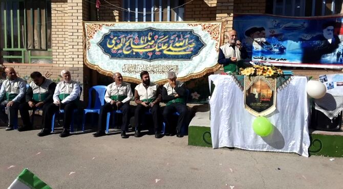 جشن میلاد آخرین گل باغ احمدی در دبستان زینت باقری زرقان