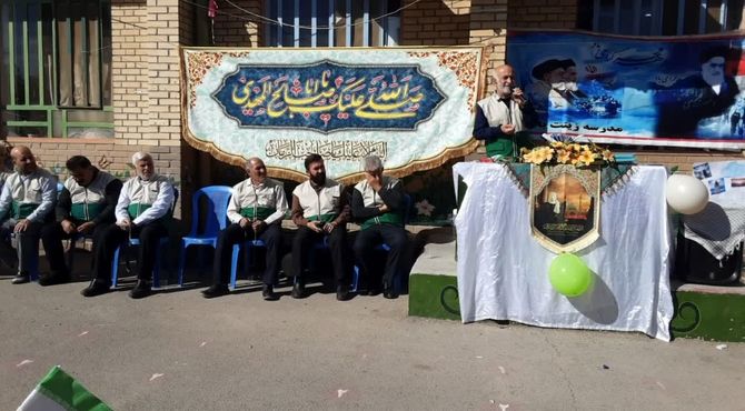 جشن میلاد آخرین گل باغ احمدی در دبستان زینت باقری زرقان