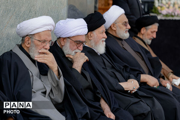 مجلس عزای شهادت رهبر معظم انقلاب (ره) در حرم مطهر رضوی