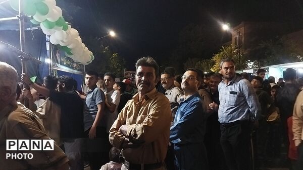 مهمانی کیلومتری غدیر در نیشابور 