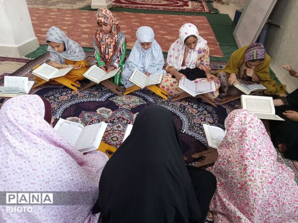 مسجد امام حسین (ع) شهرک گلشهر رودبارجنوب میزبان نوجوانان مشتاق کلام وحی 